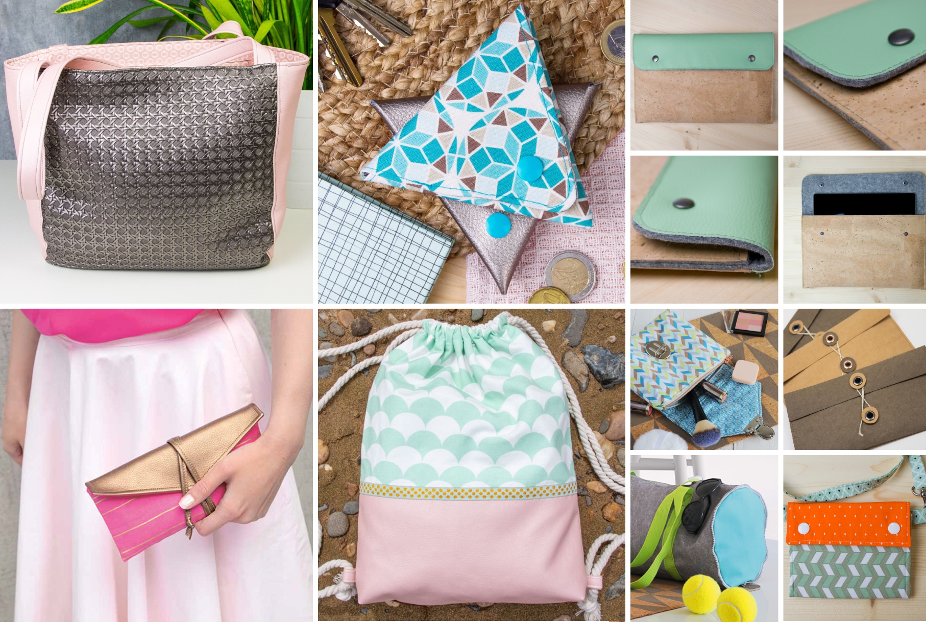 10 Selbstgenahte Geschenkideen Taschen Freebies Frau Fadenschein