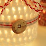 Gehäkeltes Windlicht-Mäntelchen selbstgemacht