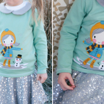 Neue Applikationsvorlagen: Mimi und der erste Schnee, Oskar Eisbär  & Emil Pinguin  und Rentier...