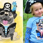 Neue Appliziervorlage: „Piratenkäpt‘n Knut“